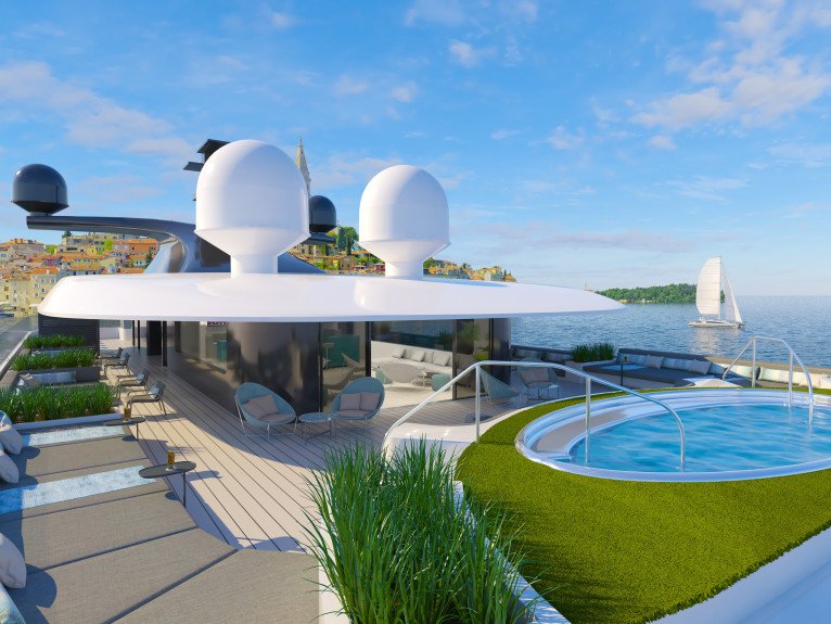 Spa Pool on Emerald Kaia