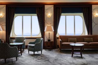 Reception & Atrium on Crystal Serenity