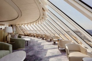 Library on Crystal Serenity