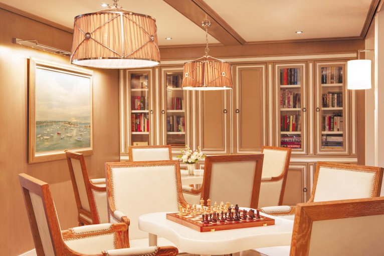 Captains Lounge and Library