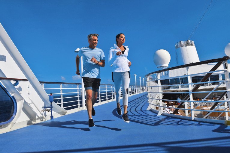 Running Track & Sports Deck on Oceania Sirena