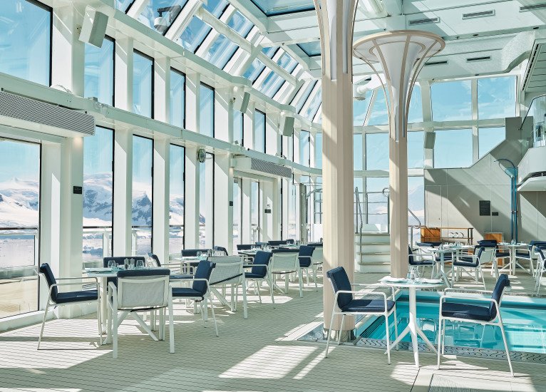 Pool Deck on Silver Endeavour