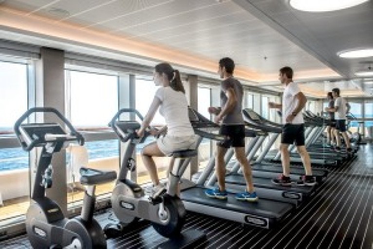 The Fitness Room on Le Jacques Cartier