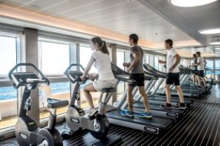 The Fitness Room on Le Jacques Cartier