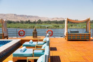 Sun Deck on S.S. Sphinx
