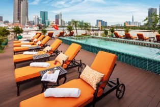Sun Deck on Mekong Jewel