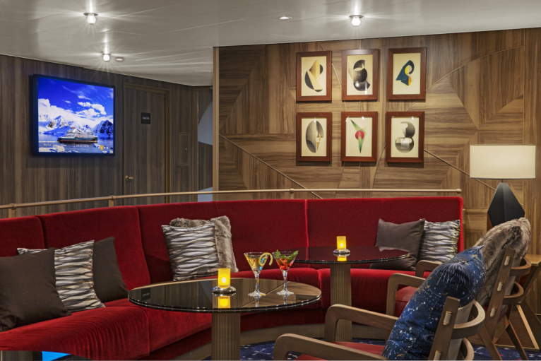 Constellation Lounge on Seabourn Venture