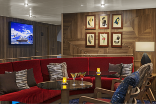 Constellation Lounge on Seabourn Venture