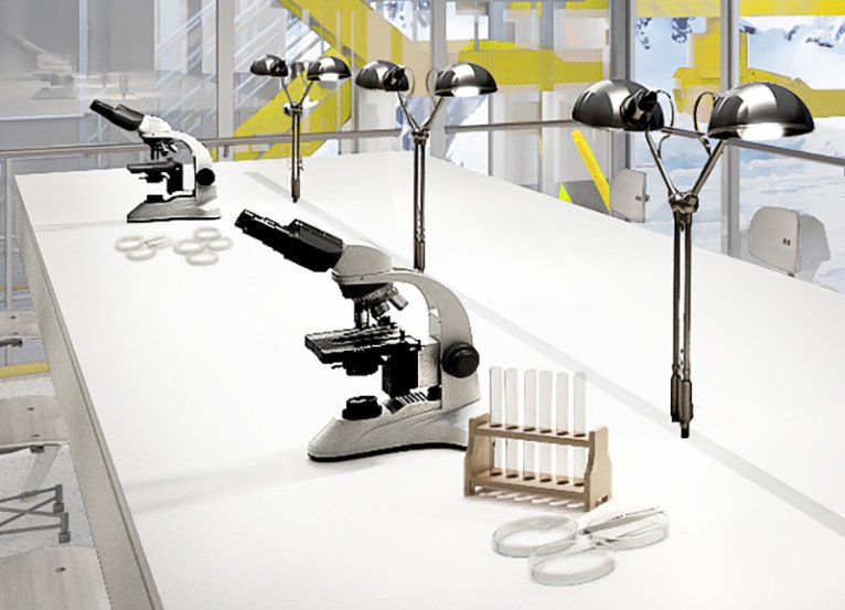 The Laboratory on Viking Polaris