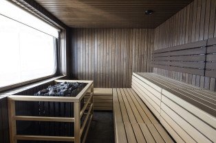 Sauna With A View on SH Vega