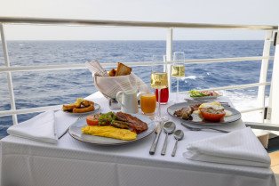 Room Service on SH Minerva