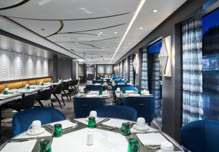 Restaurant on S.S. Elisabeth
