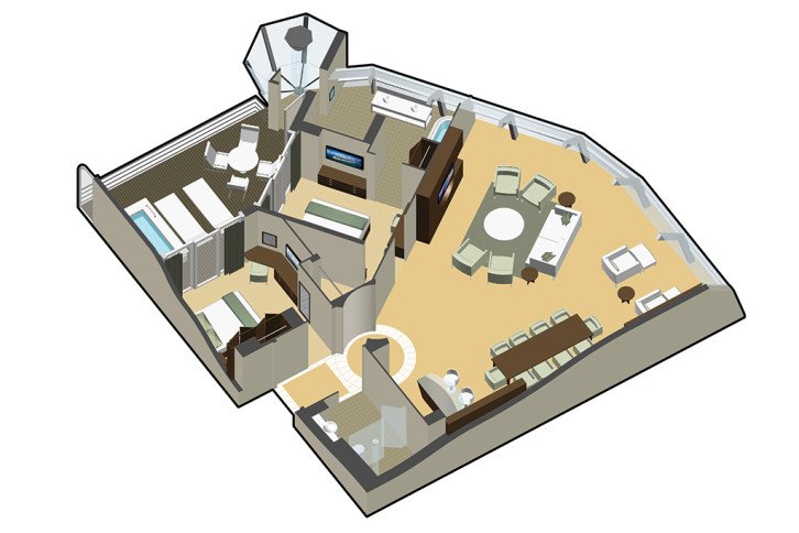 Reflection Suite floor Plan