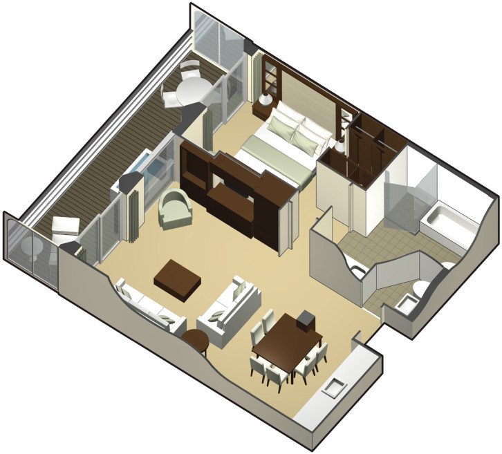 Royal Suite floor Plan