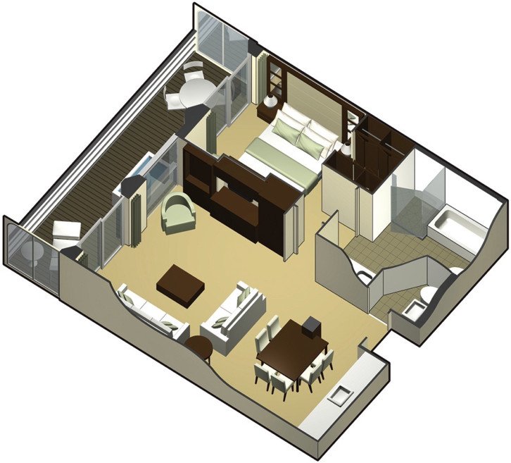 Royal Suite floor Plan