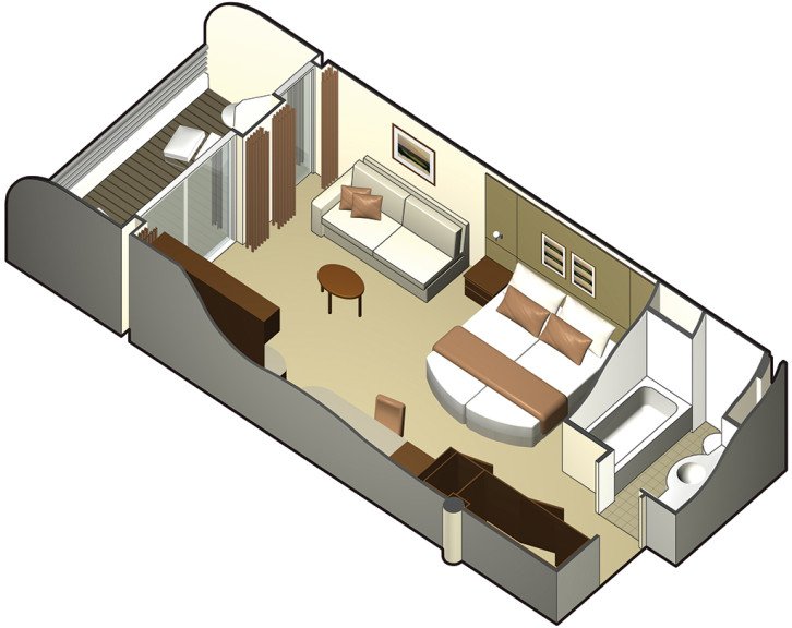 Sunset Sky Suite floor Plan