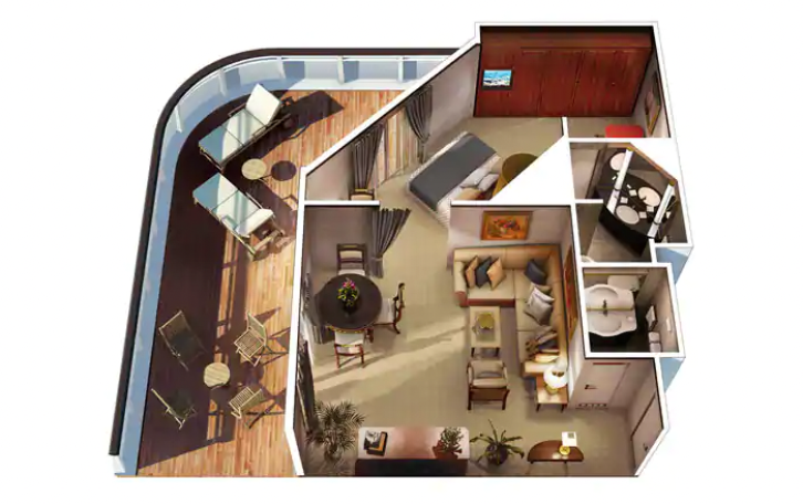 Owner's Suite floor Plan
