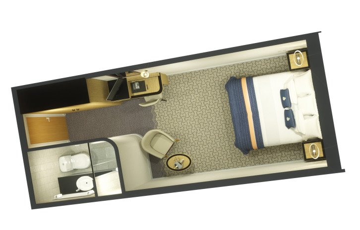 Britannia Single Inside floor Plan