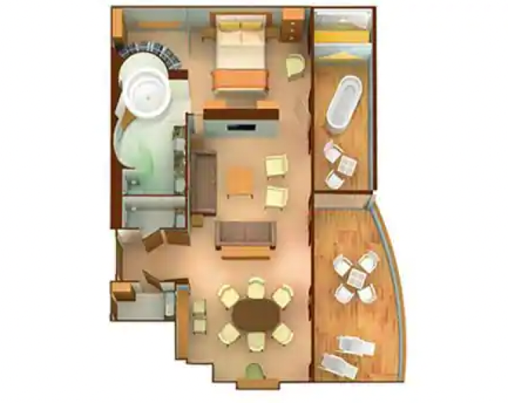 Grand Wintergarden Suite floor Plan