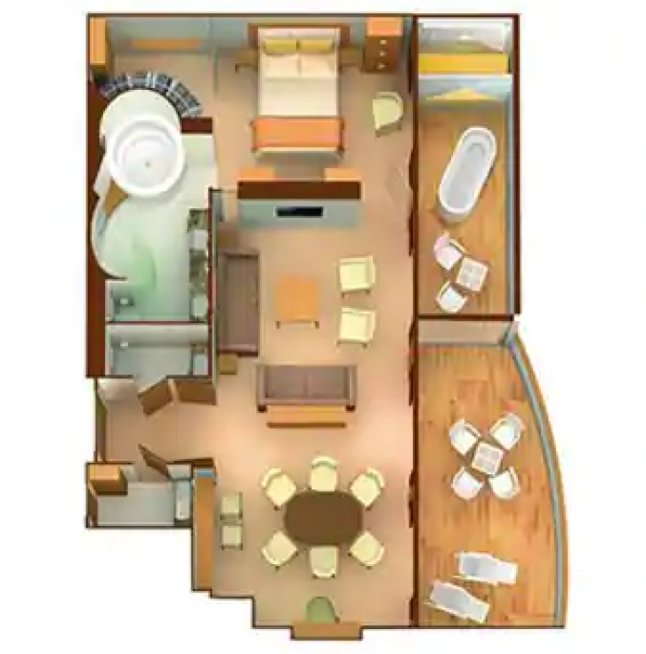 Wintergarden Suite floor Plan