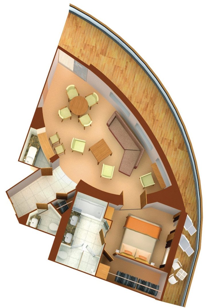 Owner's Suite floor Plan