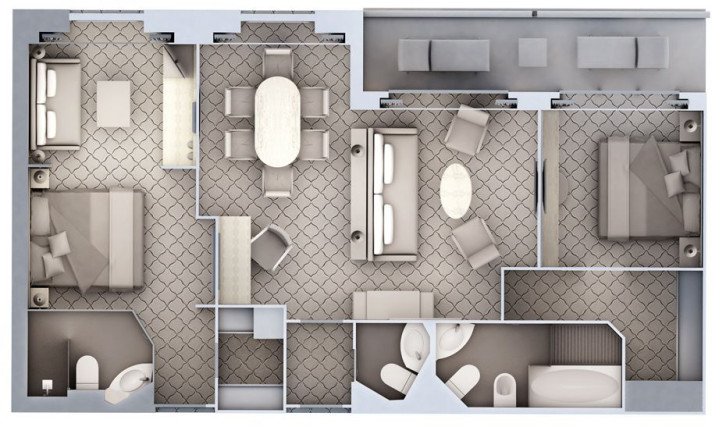 Owner's Suite floor Plan