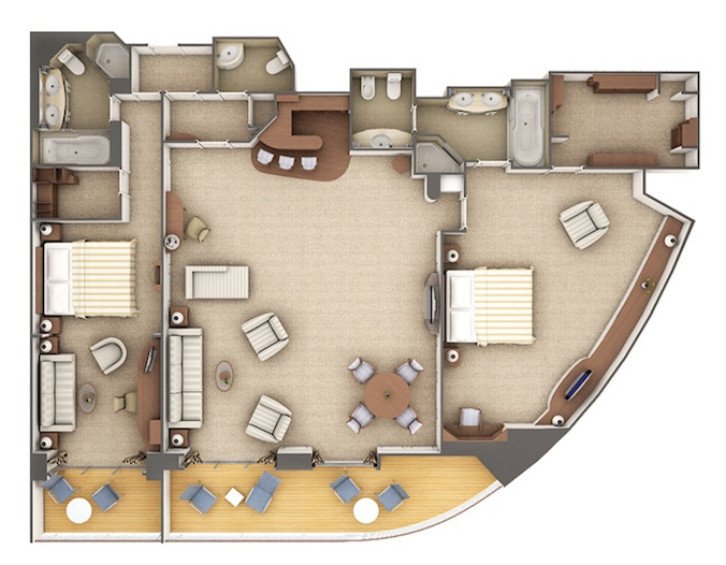 Grand Suite floor Plan