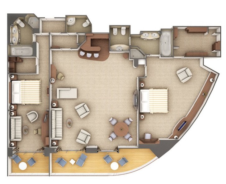 Grand Suite floor Plan