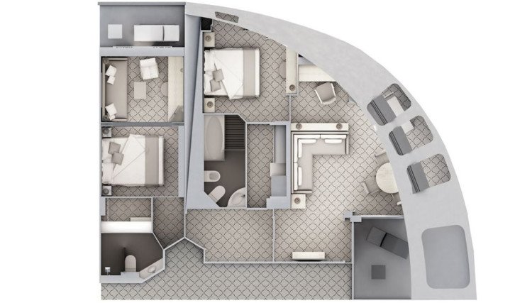 Royal Suites floor Plan