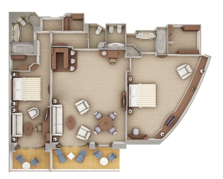 Royal Suite floor Plan