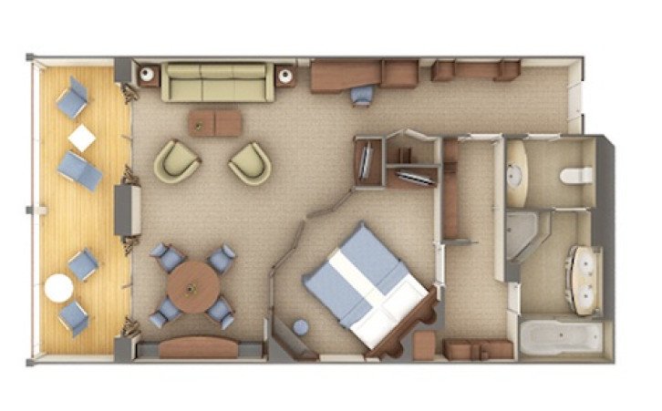 Silver Suites floor Plan