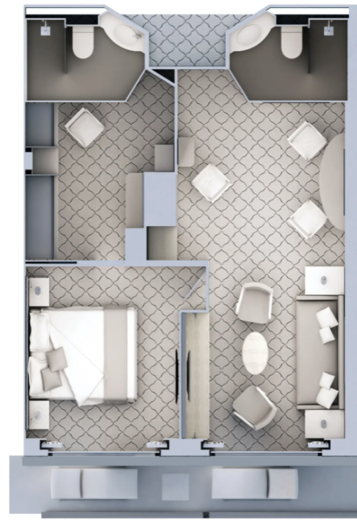 Silver Suite floor Plan