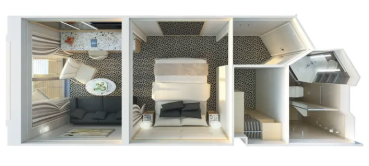 Classic Veranda Suite floor Plan