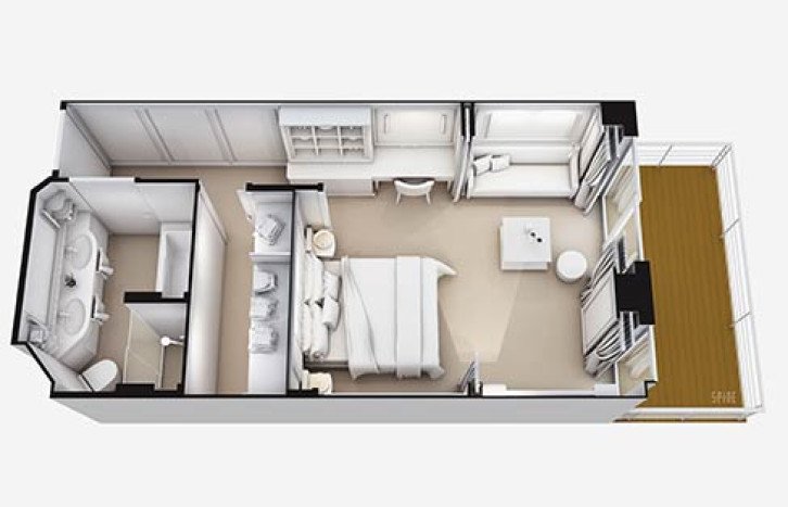 Concierge Suite floor Plan