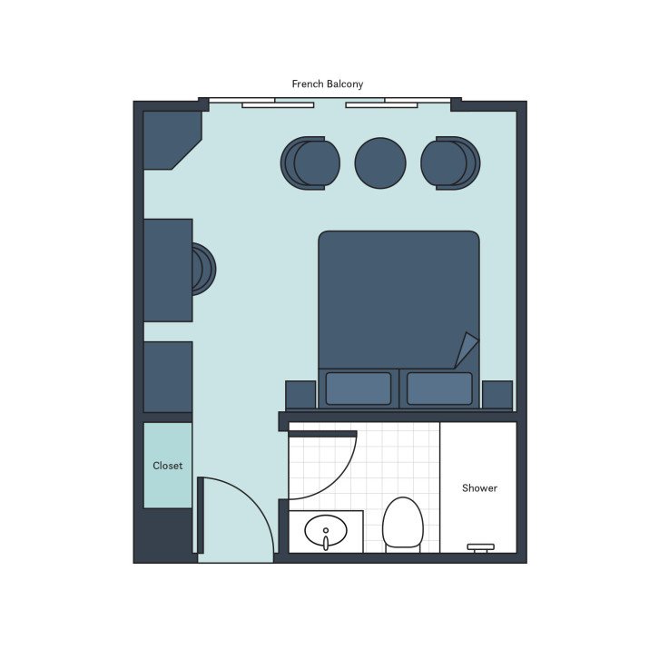 Colonial Suite floor Plan