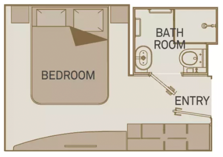Standard Suite floor Plan