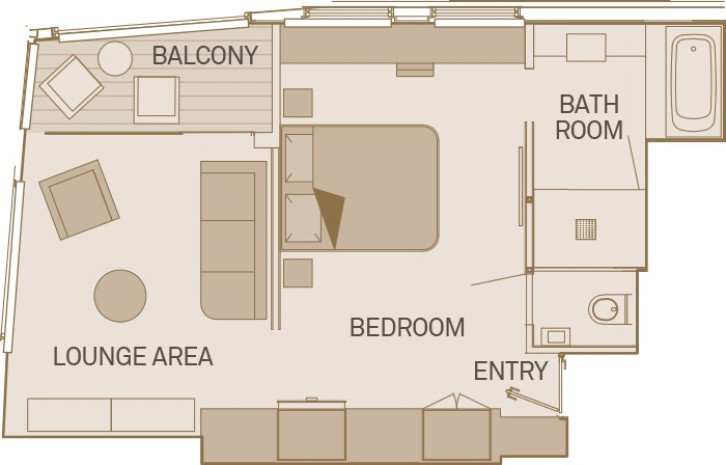 Royal Panorama Suite floor Plan