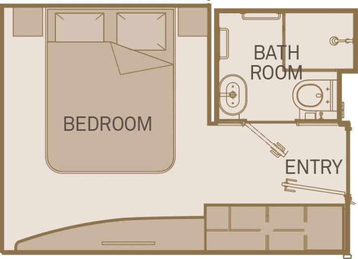 Standard Suite floor Plan