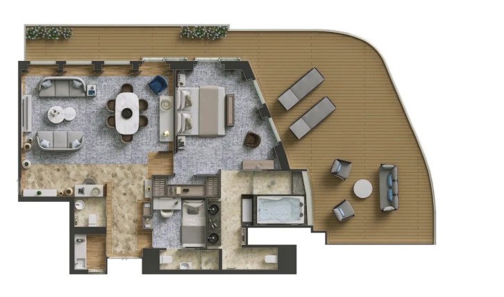 Grand Suite floor Plan