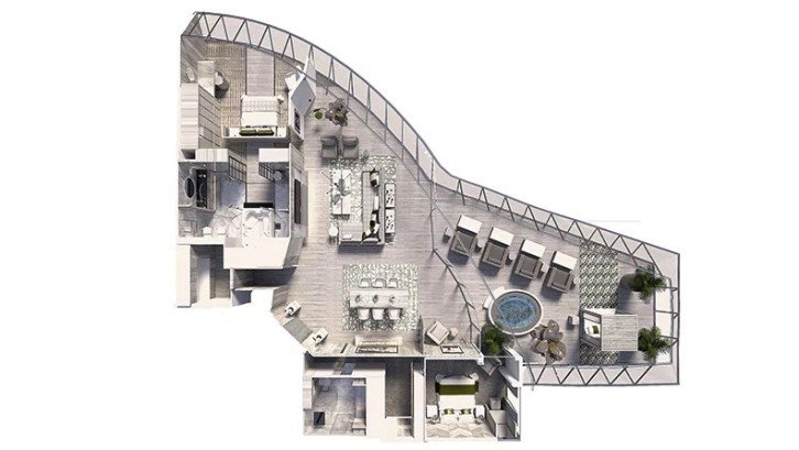 Iconic Suite floor Plan