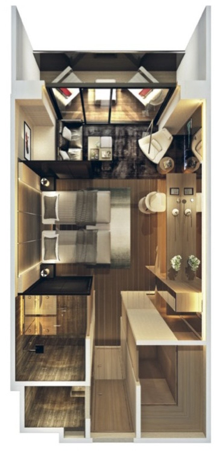 Verandah and Deluxe Verandah Suite floor Plan