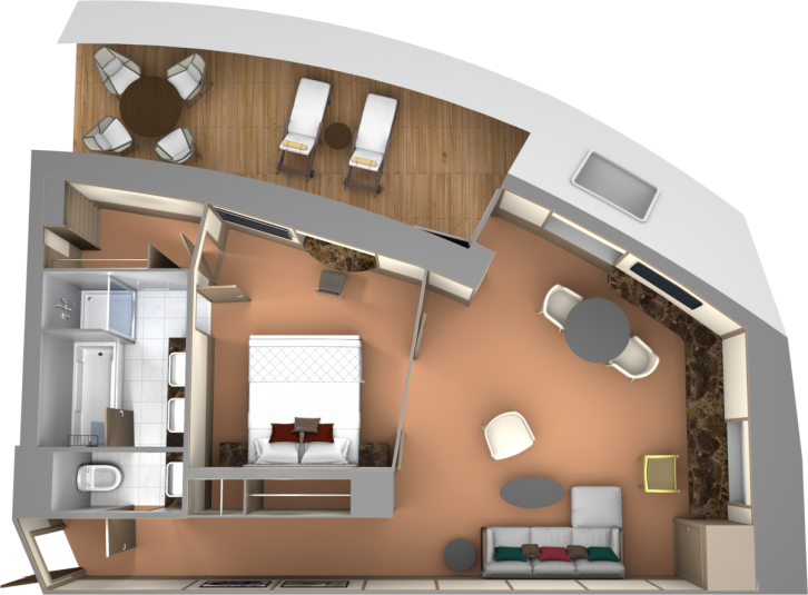 Owner's Suite floor Plan