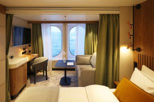 Oceanview cabin on SH Vega