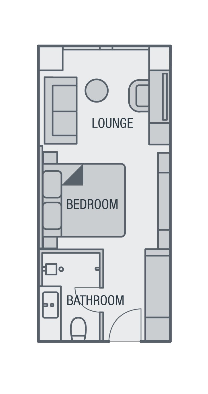 Oceanview floor plan on SH Minerva