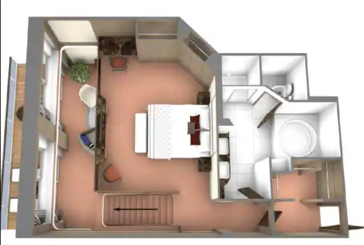 Wintergarden Suite floor Plan