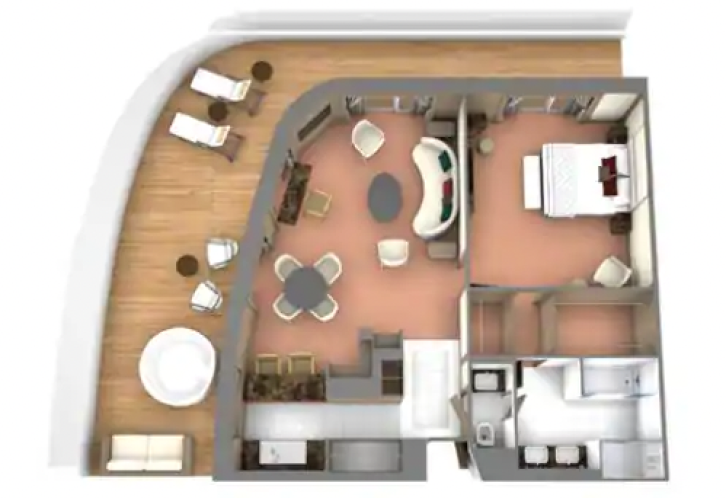 Signature Suite floor Plan