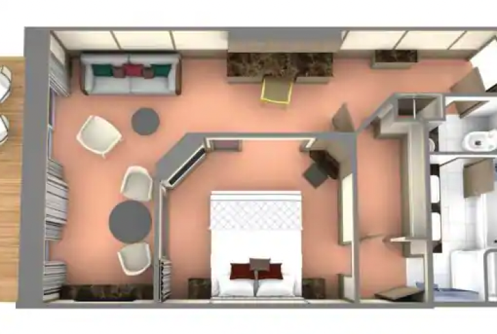 Penthouse Suite floor Plan