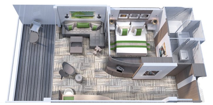Celebrity Suite floor Plan