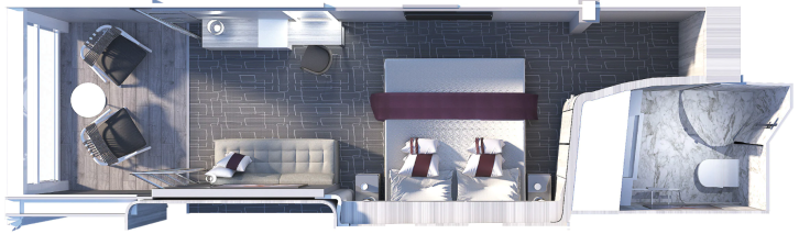 Prime Concierge Class floor Plan