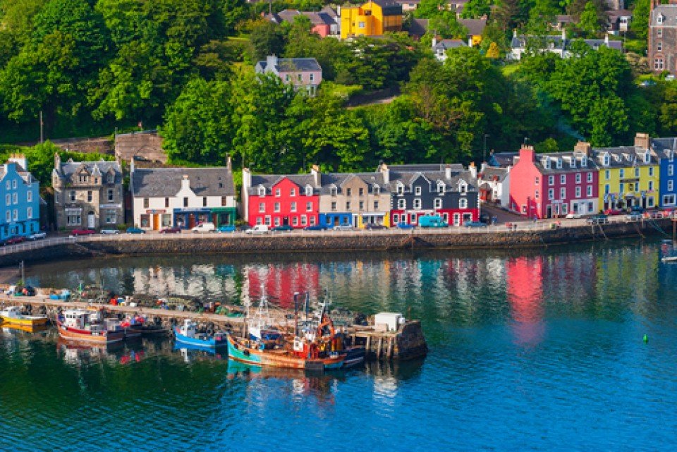 Tobermory, Isle of Mull cruise port